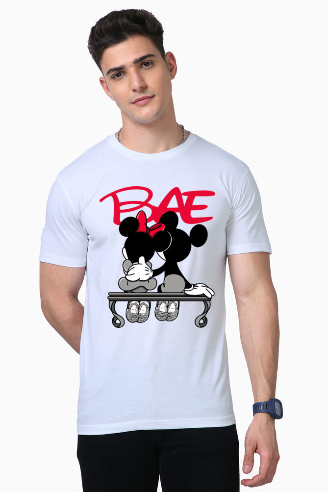 Unisex Supima Cotton T-Shirt | Regular Fit | Round Neck | Short Sleeve | Ultra-Soft & Durable | BAE