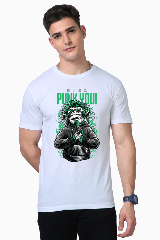 Unisex Supima Cotton T-Shirt | Regular Fit | Round Neck | Short Sleeve | Ultra-Soft & Durable | T-Shirts Punkyou