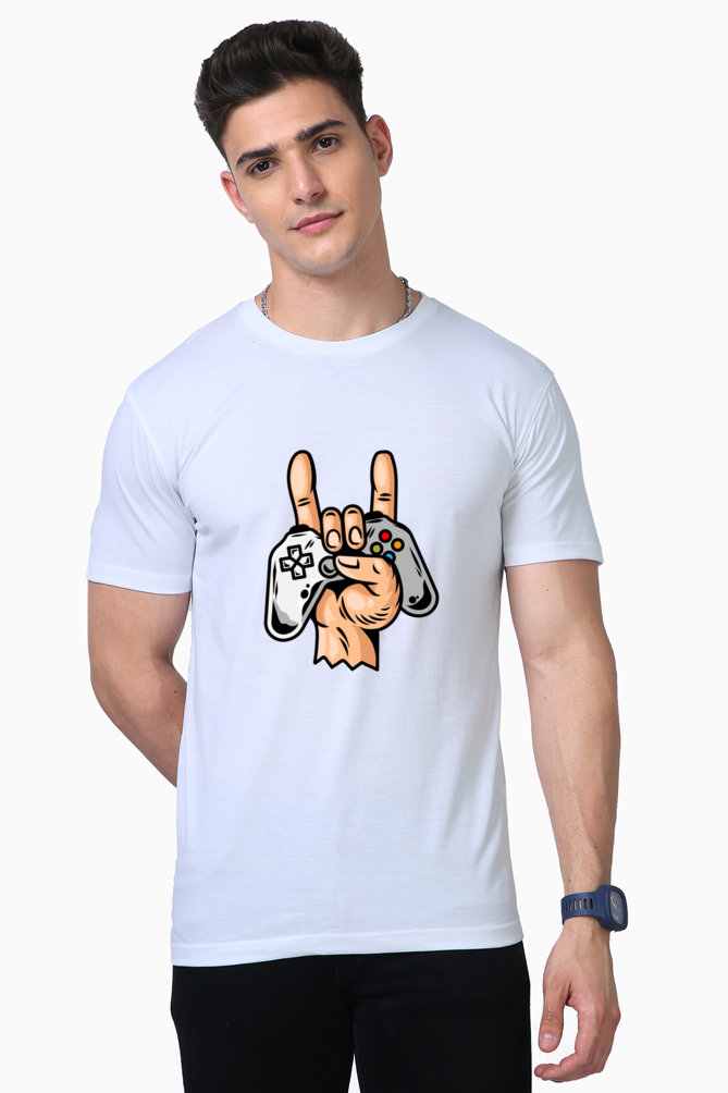 Unisex Supima Cotton T-Shirt | Regular Fit | Round Neck | Short Sleeve | Ultra-Soft & Durable | Gamer