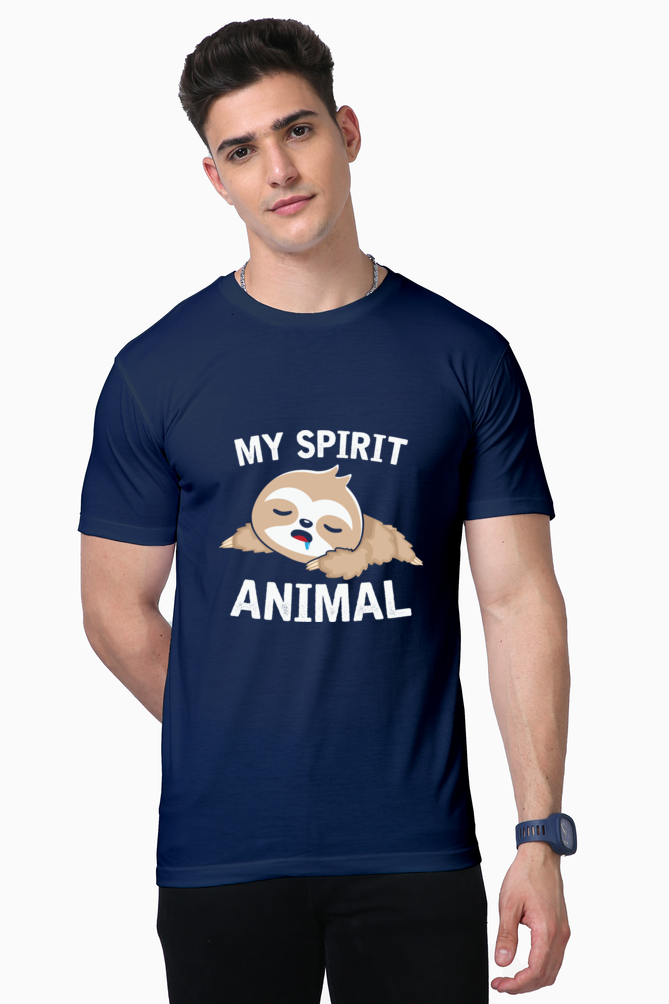 Unisex Supima Cotton T-Shirt | Regular Fit | Round Neck | Short Sleeve | Ultra-Soft & Durable | MySpiritAnimal