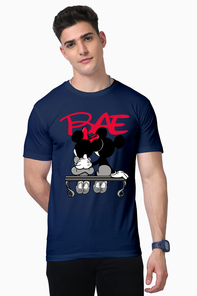 Unisex Supima Cotton T-Shirt | Regular Fit | Round Neck | Short Sleeve | Ultra-Soft & Durable | BAE