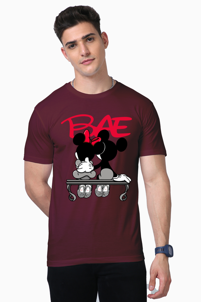 Unisex Supima Cotton T-Shirt | Regular Fit | Round Neck | Short Sleeve | Ultra-Soft & Durable | BAE